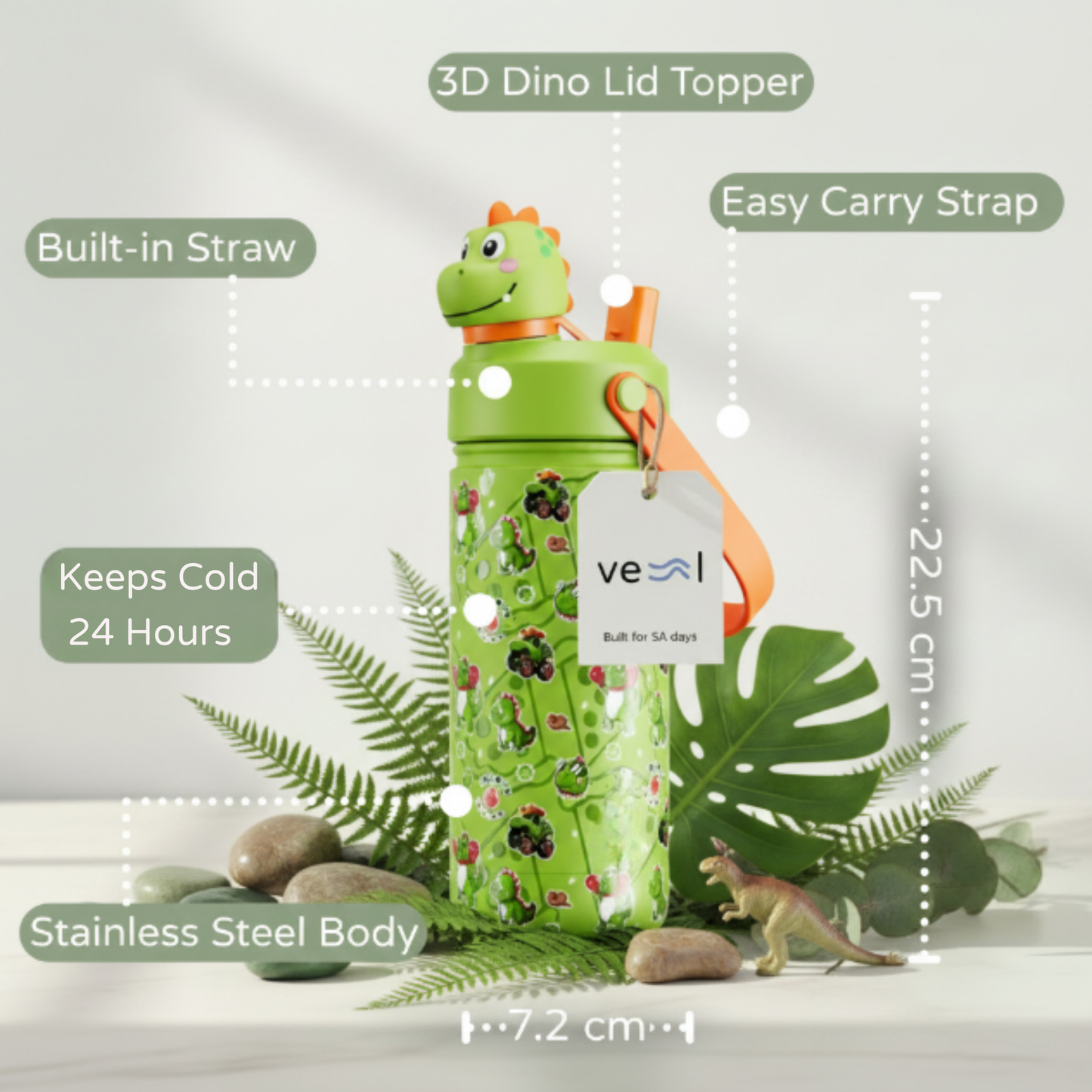vessl™ Animal Kids Bottle | 500ml