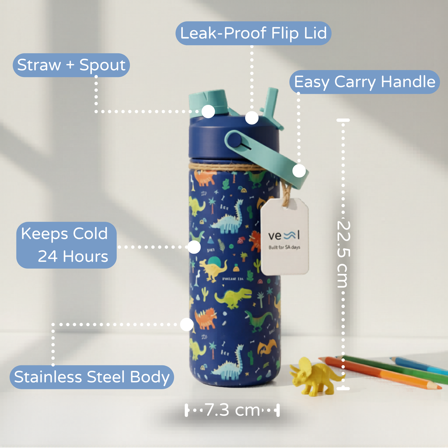 vessl™ Adventure Kids Bottle | 500ml