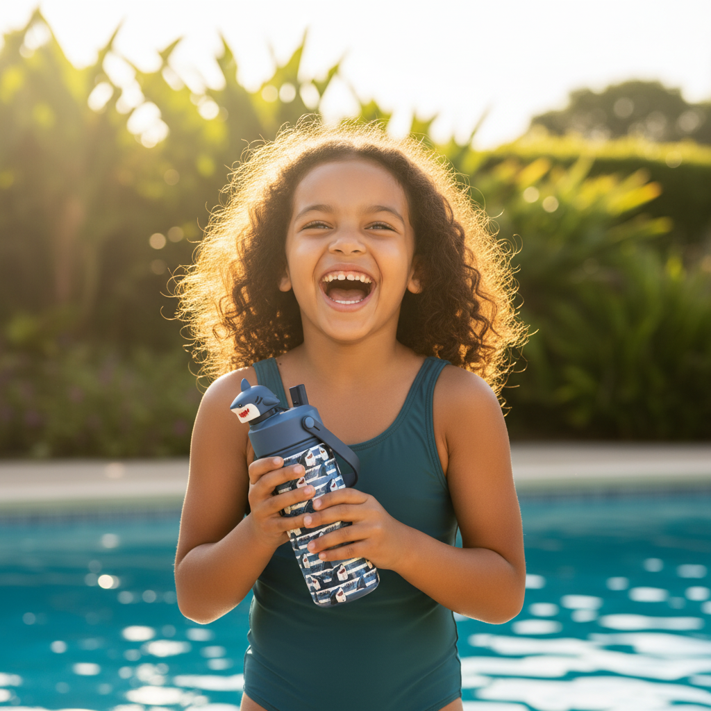 Shark Lifestyle Plain Swimsuit